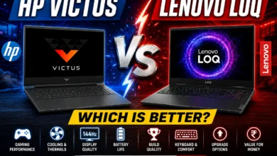 hp victus vs lenovo loq gaming laptop comparison