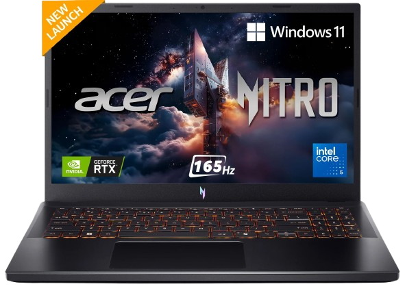 best gaming laptop under 60000 Acer Nitro V